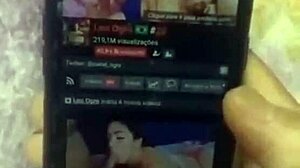 Ebony brunette's pussy gets filled with cum