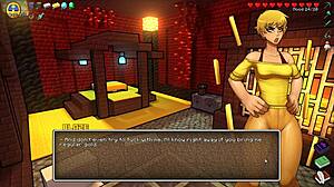 Hornycraft Parody Hentai Game Pornplay Ep 48 Public Creampie In The Crowd