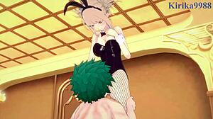 himiko toga and izuku get wild in my hero academia hentai