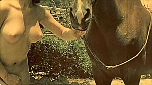 vintage taboo scenes with hairy pussy and outdoor beaver in retro doggystyle fantasies