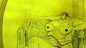 these vintage erotic drawings are quite fascinating