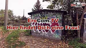 Can You Believe This German MILF Got Picked Up And Fucked In The Public Park POV?