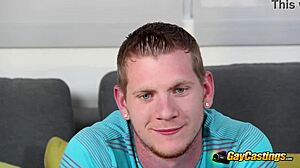 hot jock rides agents cock to get into the business