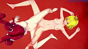 Ange Hilda Intense Lesbian Fuck!