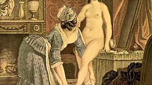 these vintage erotic drawings are quite fascinating