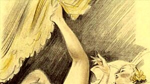 Exploring vintage erotic drawings in casual narrative