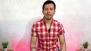 Hetero friend lets gay buddy suck his massive 23cm cock intensely