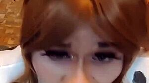 this hot cowgirl anal riding in costumes is shaved and gay