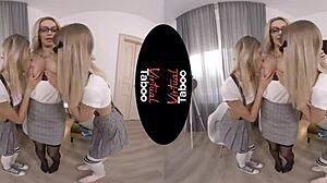 Virtual Taboo - Discipline is the key to her big tits and shaved pussy!