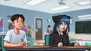 Summertime Saga 182 With Cartoon Anime Hentai Action