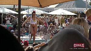 I Twerk My Wet Pussy at This Insane College Pool Party