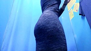 Real Russian MILF Changing Clothes in Dressing Room Caught on Cam.