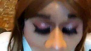 this hot cowgirl anal riding in costumes is shaved and gay