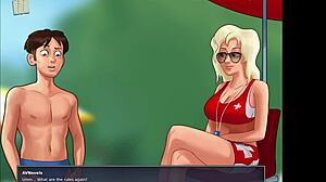 Summertime Saga 182 With Cartoon Anime Hentai Action