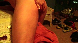 Solo anal assfucking and masturbation first time