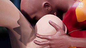 3DGspot - Hot Teen 18+ Cheerleaders Nailed Hard in Locker Room 3D Compilation!