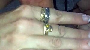 in this slow motion video, the bbw couple engages in sucking and cumshot