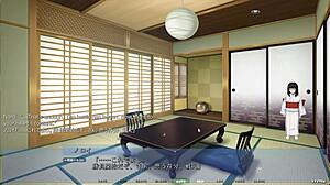 Akumeru family harem route part 1: step-mother and step-daughter give blowjobs!