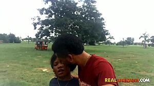 Curvy Ebony Deepthroats BF's Cock In Gonzo POV – Watch Now!