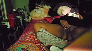 Watch Me Masturbate To Porn And Cum On Pussy