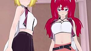 Ange Hilda Intense Lesbian Fuck!