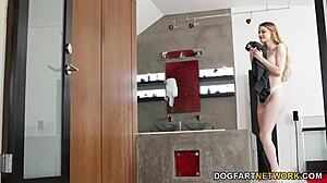 Bunny Colby Craves Her Favorite Football Stars' Massive Black Cocks