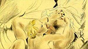 Exploring vintage erotic drawings in casual narrative