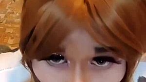 this hot cowgirl anal riding in costumes is shaved and gay