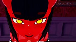 Meru succubus fucks hard in POV!