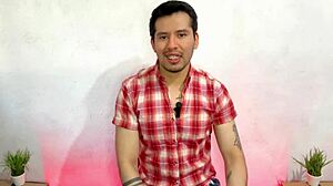 Hetero friend lets gay buddy suck his massive 23cm cock intensely