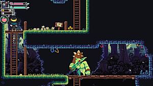 Curvy teen femdom creampies in Flip Witch forest game