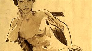 these vintage erotic drawings are quite fascinating