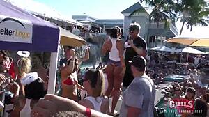 I Twerk My Wet Pussy at This Insane College Pool Party