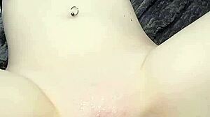 Amateur Gets Intense Machine Fuck in POV Close-Up