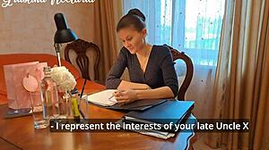 Yo, I just fucked that greedy lawyer with the tightest pussy ever!