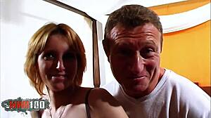 Hairy Skinny French Teen Bitch Gets Hard Fuck by Big Cock