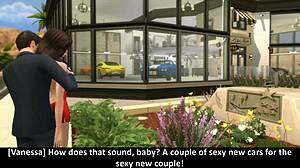 Neighbor girl seduced in car before wedding