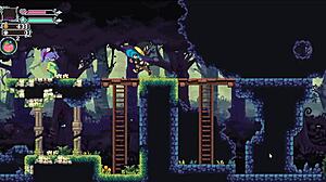 Curvy teen femdom creampies in Flip Witch forest game