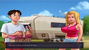 Summer time saga unc part 38 adventure continues with dating and anime