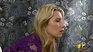 Katerina Hartlova Tries Smoking First Cigarette While Showing Huge Boobs