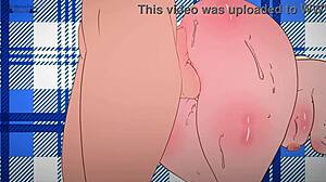 Itadaki Seieki Fucked in Ass for 20 Bucks in Hentai Parody