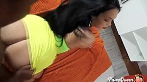 Pawgqueen Delivers Intense Cumshots And Swallowing