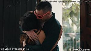 Maya Bijou dreams of the perfect ebony tattooed cowgirl ride with bareback interracial