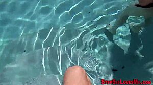 Stepsister Redheads Suck Cock in Pussy Eating Threesome