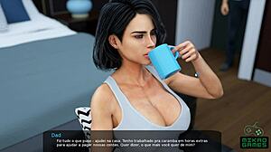 Milfy City Ep 38: Madrasta Deixou Olhar A Calcinha De Sara