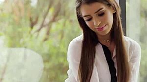 Horny Teen Asst Relieves Stress with Huge Black Cock in Wild Xempire Scene