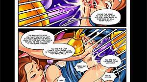 To tame the beast in this comic cartoon anime.