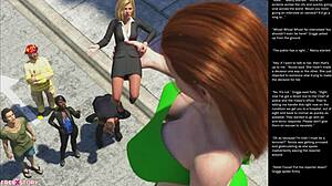 Big Apple Small Gesture Episode 8 - 3D Cartoon Sex Comics