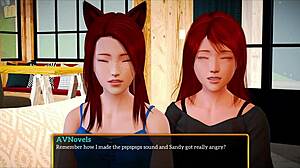 My New Family 445: Big Ass Redhead In Hentai Action