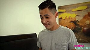 Stepmother Mandy Waters in a hot scene S2-E6